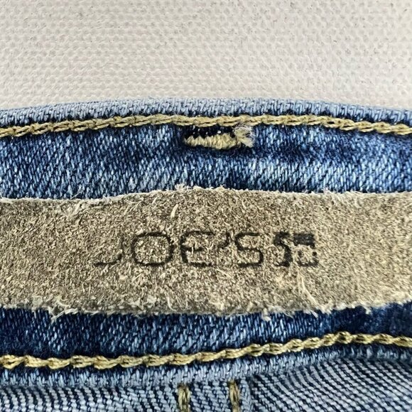 Joes Womens Skinny Jeans Blue Distressed Frayed Mid Rise Denim 26 Waist - Picture 10 of 10